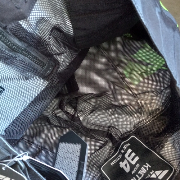 Fly Racing Kinetic Outlaw Motorcross Pants Black/Neon Green Mens Size 34 Nwt - Picture 8 of 11